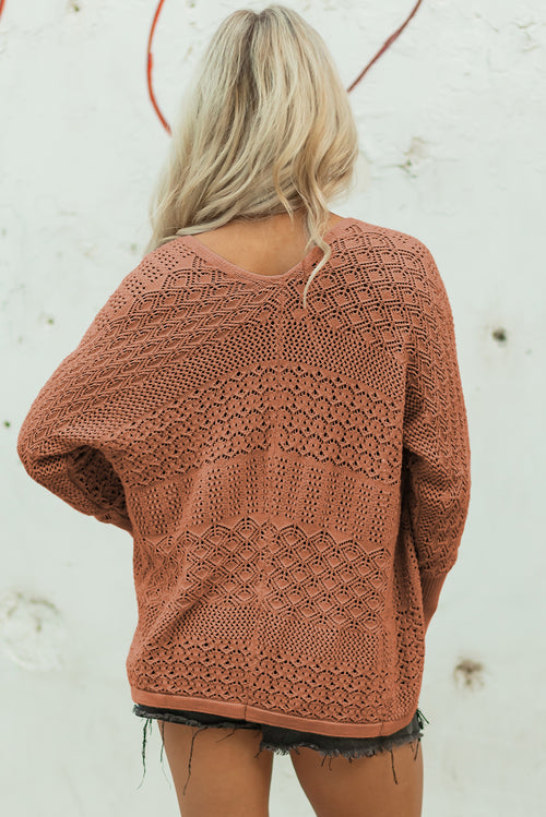 The Sienna Open-Knit Cardigan