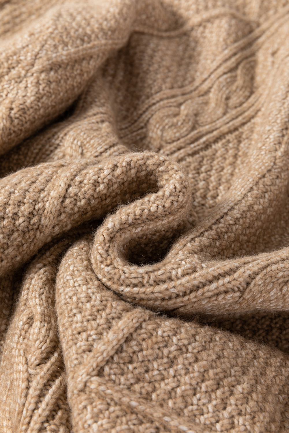 The Harper Cable-Knit Sweater Dress