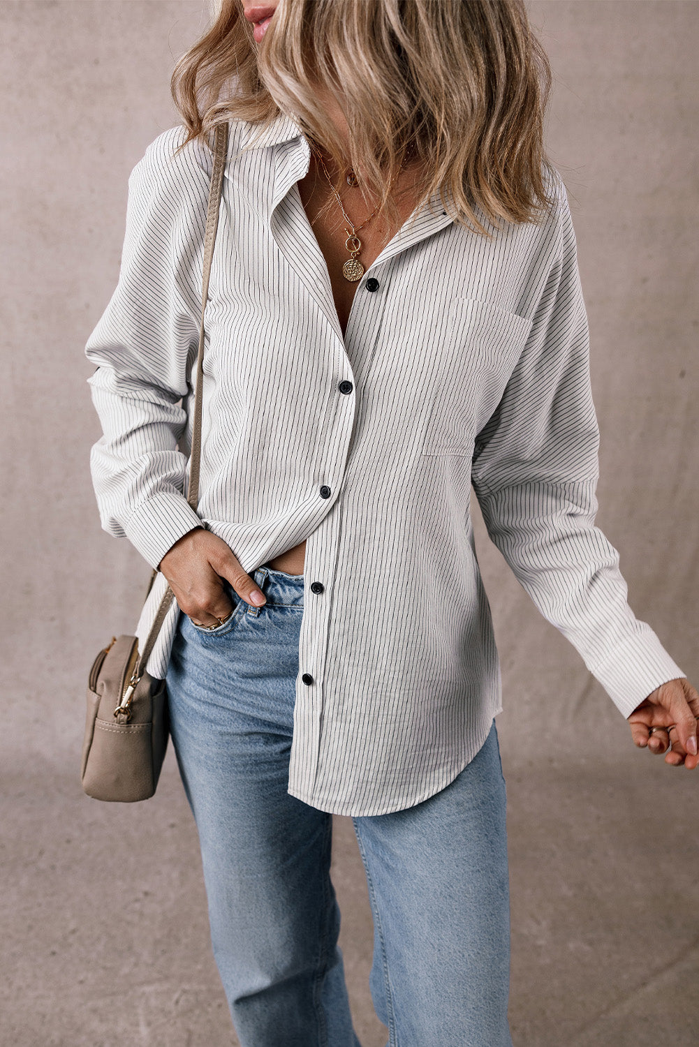 The Avery Relaxed Striped Shirt