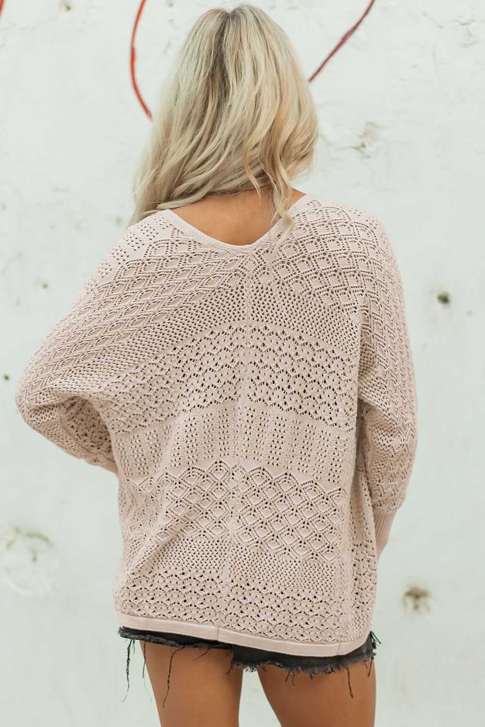 The Sienna Open-Knit Cardigan