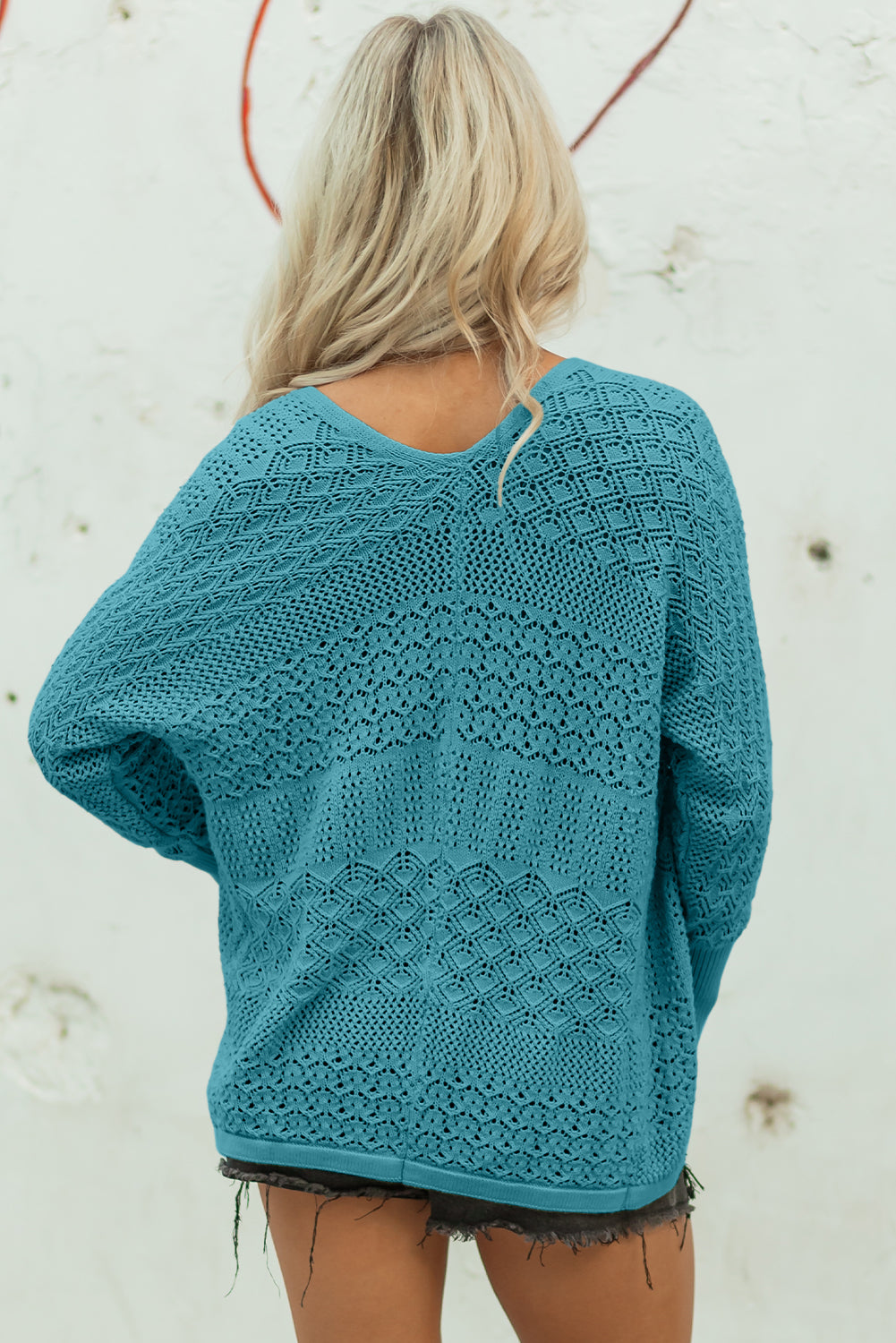 The Sienna Open-Knit Cardigan
