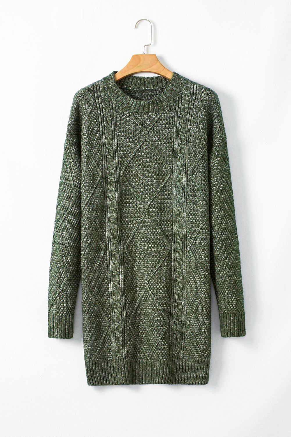The Harper Cable-Knit Sweater Dress